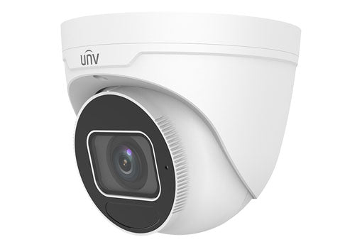 UNV17-V2: 5MP Motorized Zoom IP Vandal Turret Camera w/Audio w/LightHunter
