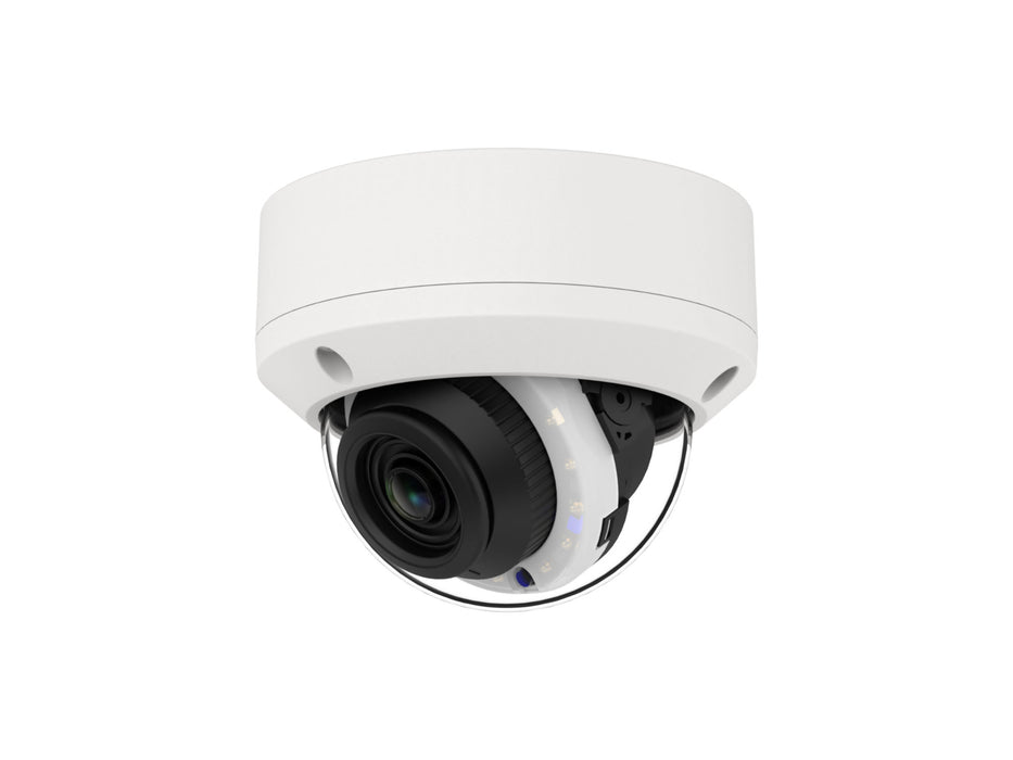 XP-5ALL-FD: 5MP Fixed Lens IP Vandal Dome Camera w/Active Deterrence w/Full Color w/AI