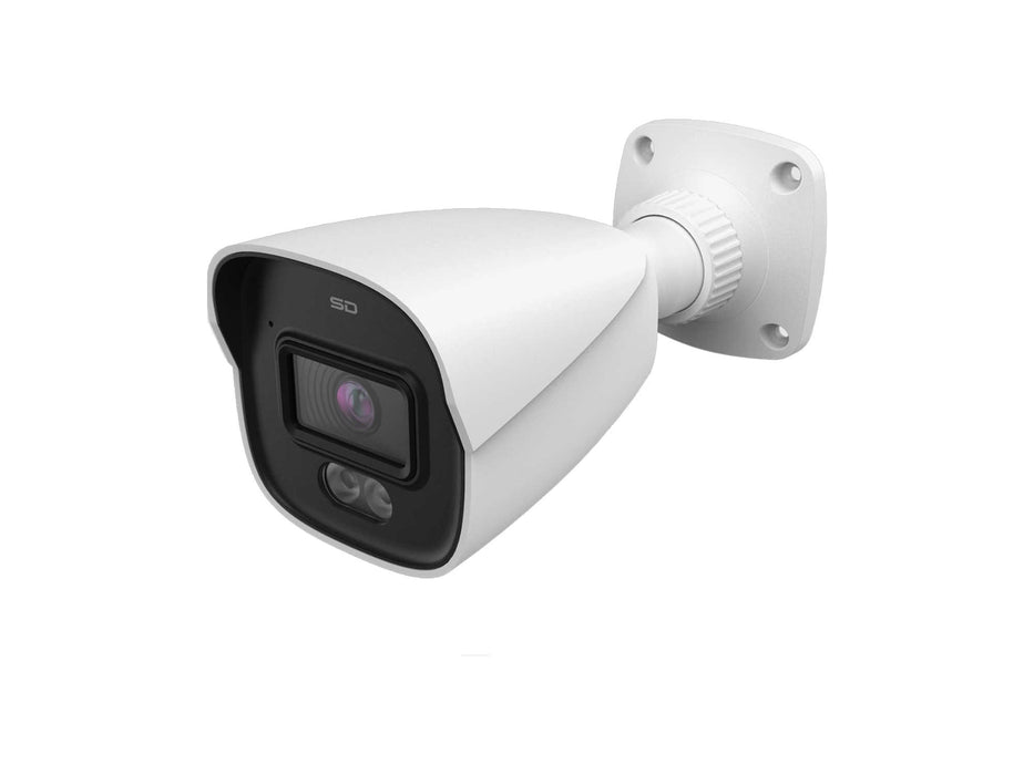 IPX1-2.8-FC: 4MP Fixed Lens IP Bullet Camera w/Audio w/Full Color