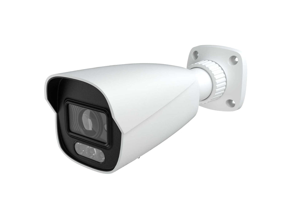 IPX13-V4: 6MP Motorized Zoom IP Bullet Camera w/Audio w/Full Color