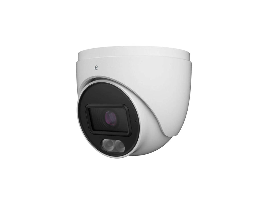 IPX2-2.8-V4: 6MP Fixed Lens IP Turret Camera w/Audio w/Full Color