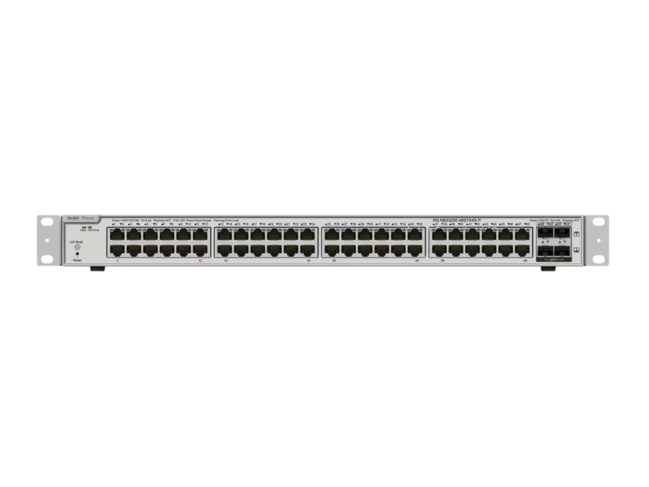 RG-NBS3200-48GT4XS-P: Reyee 52-port Gigabit Smart Cloud Managed PoE Switch (370W)