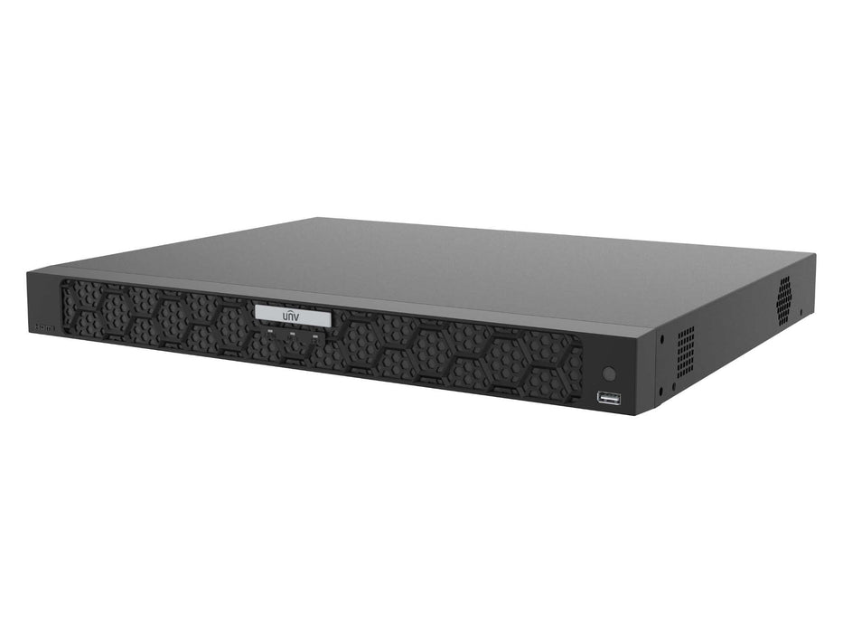 NVR504-32B: 32ch 16MP 320Mbps NVR, non-PoE, Independent HDMI/VGA, 2 NIC, 4 SATA
