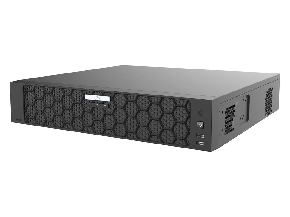NVR508-64B: 64ch 16MP 320Mbps NVR, non-PoE, Independent HDMI/VGA, 2 NIC, 8 SATA