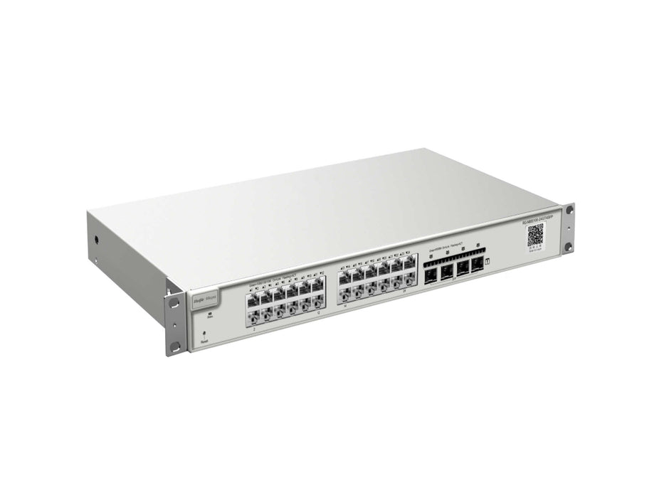 RG-NBS5200-24GT4XS: Reyee 28-port Gigabit Layer 3 Enterprise non-PoE Switch