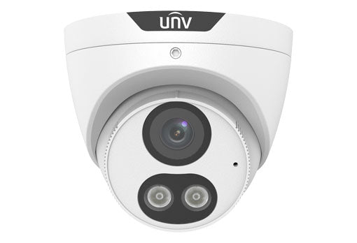 UNV16: 5MP Fixed Lens IP Turret Camera w/Audio w/ColorHunter w/AI