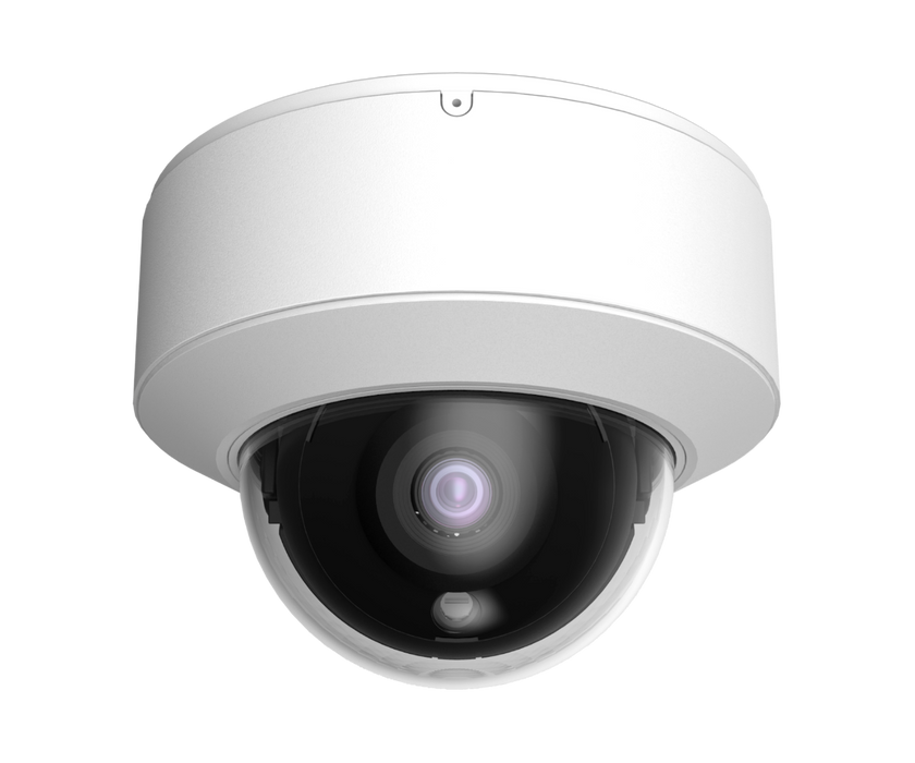 IPX16-2.8-V2: 8MP Fixed Lens IP Vandal Dome Camera w/Audio