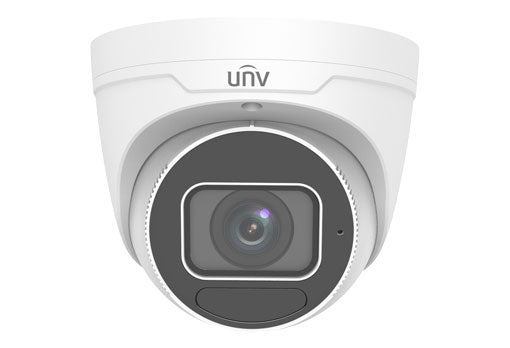 UNV17-V2: 5MP Motorized Zoom IP Vandal Turret Camera w/Audio w/LightHunter