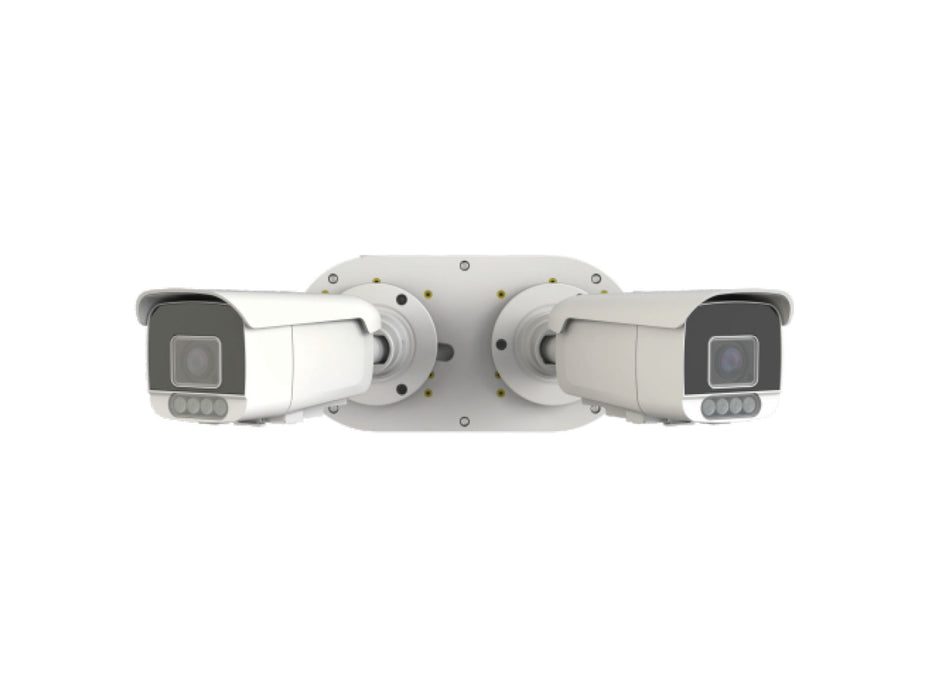 XPM-POEA:  Dual Camera JB w/PoE Switch - For Motorized Zoom X-Series IPC, Flush Mount