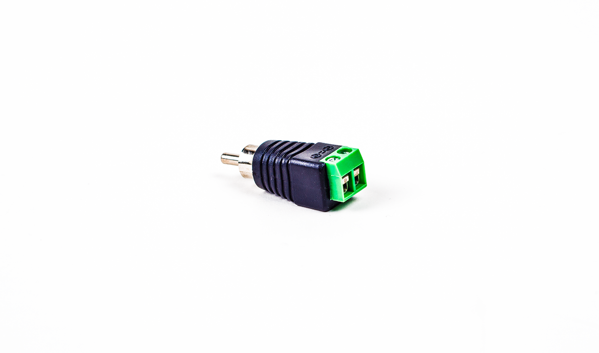 MRCA-QC: Quick Connect RCA Male Adapter